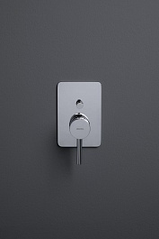 Allen Brau Смеситель для душа Priority X2 5.31011-00 (с внутренней частью, 2 выхода) хром – фотография-2